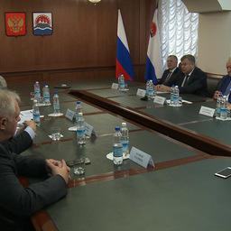 Встреча с исландской делегацией. Фото пресс-службы правительства Камчатки