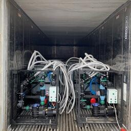 Оборудование для перевозки живого краба размещается в стандартном 40-футовом контейнере. Фото предоставлено компанией «Колд Трейд»