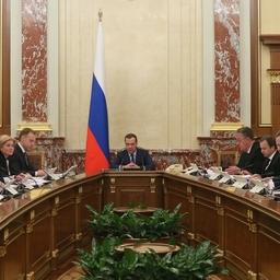 Заседание Правительства РФ. Фото пресс-службы кабмина