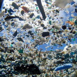 Пластиковый мусор в море. Фото с сайта Russia-now.com